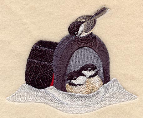 Chickadees' Winter Hideaway