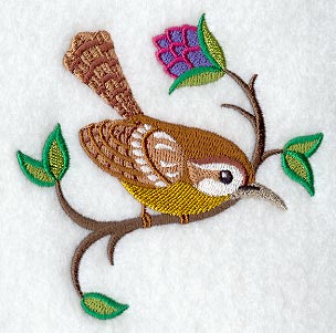 Perching Pretty Wren