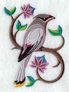 Perching Pretty Cedar Waxwing