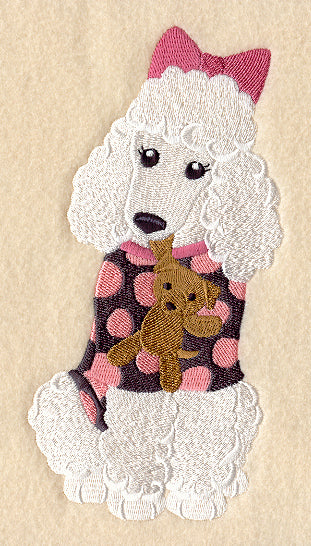 Poodle in Pajamas