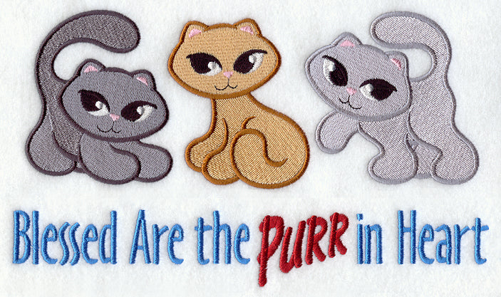 Blessed are the Purr in Heart