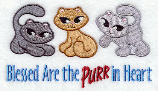 Blessed are the Purr in Heart