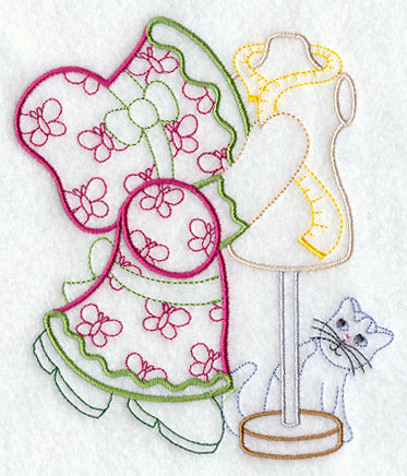 Sunbonnet Sue the Seamstress