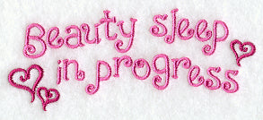 Beauty Sleep in Progress