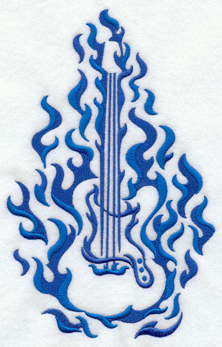 Flaming Guitar