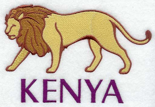 Lion and Kenya
