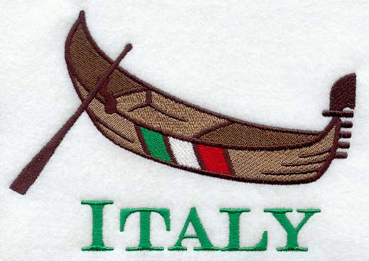 Gondola and Italy