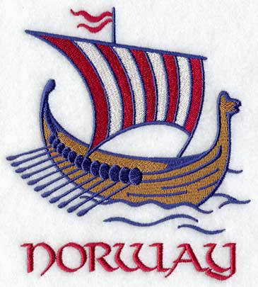 Viking Ship and Norway