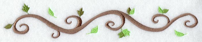 Leafy Branch Border