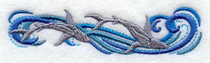 Fin-tastic Sharks Border