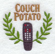 Couch Potato Crest