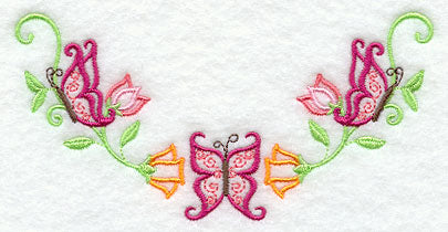 Bold Butterflies Neckline (Crewneck)