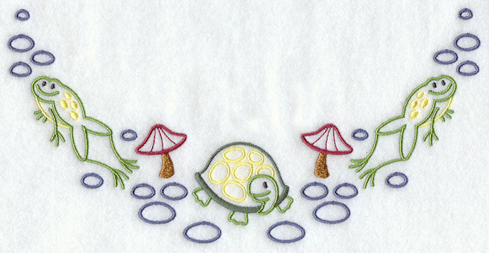 Frog and Turtle Neckline (Crewneck)