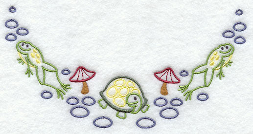 Frog and Turtle Neckline (Crewneck)