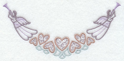 Heavenly Hearts Neckline (Crewneck)