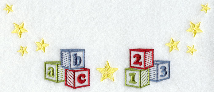 Letter Blocks Neckline (Crewneck)