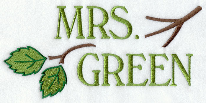 Mrs. Green