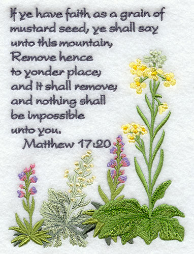 Faith As A Grain Of Mustard Seed