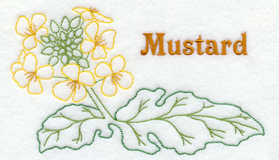 Mustard (Redwork)