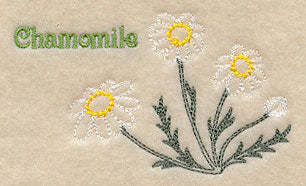Chamomile (Redwork)