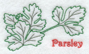 Parsley (Redwork)