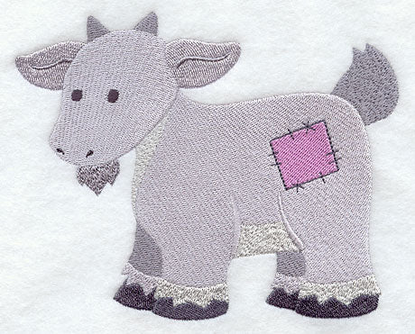 Primitive Patchwork Goat