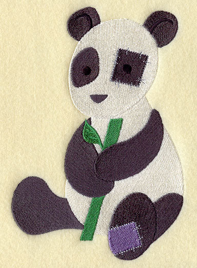 Primitive Patchwork Panda