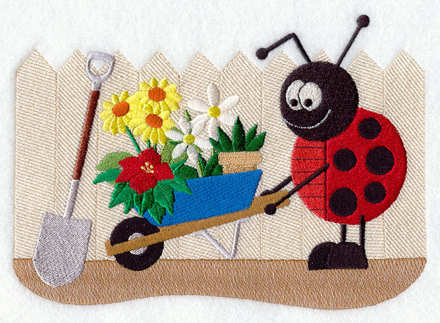 Ladybug & Wheelbarrow
