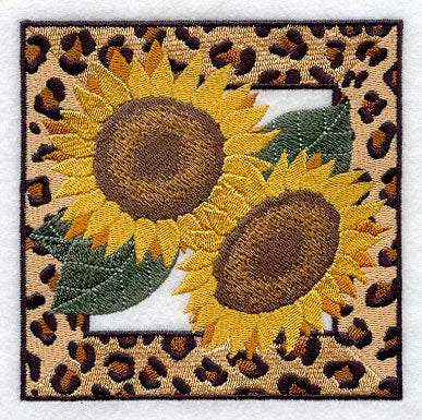 Sassy Sunflowers Square