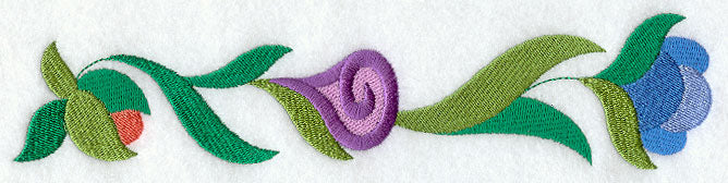 Perky Posies Border