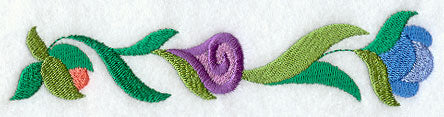 Perky Posies Border