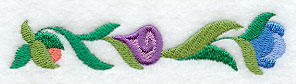 Perky Posies Border