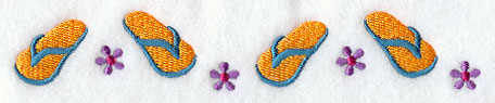 Flip-Flops and Starbursts Border