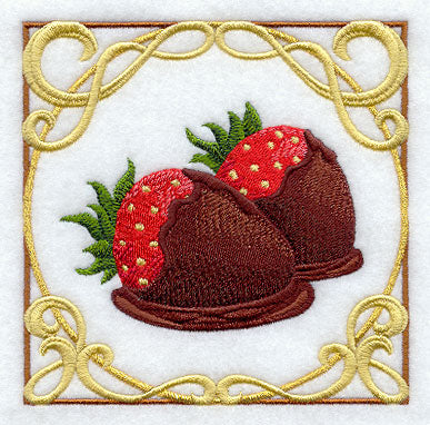 Chocolate Nouveau Strawberries