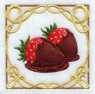 Chocolate Nouveau Strawberries