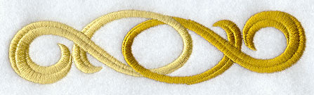 Chocolate Nouveau Border