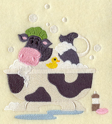 Bathing Cutie - Cow
