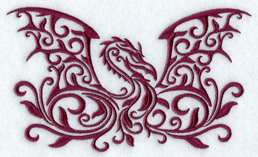 Daring Dragon Damask