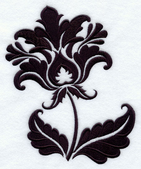 Debonair Damask Flower