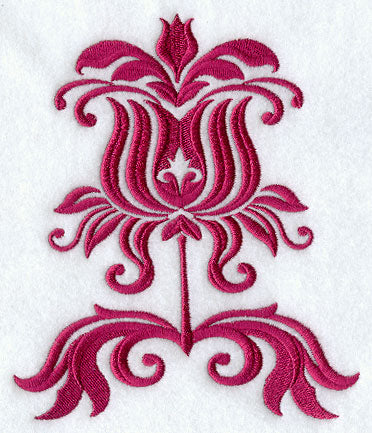 Dazzling Damask Flower