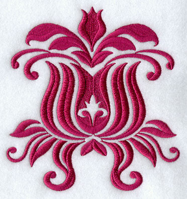 Dazzling Damask Accent