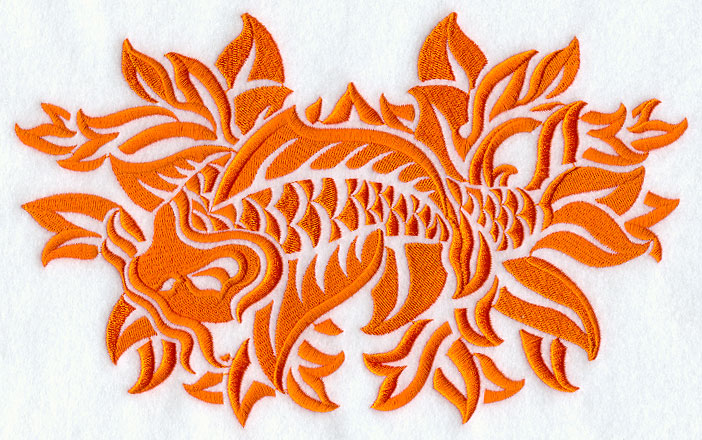 Damask Koi Fish