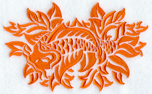 Damask Koi Fish