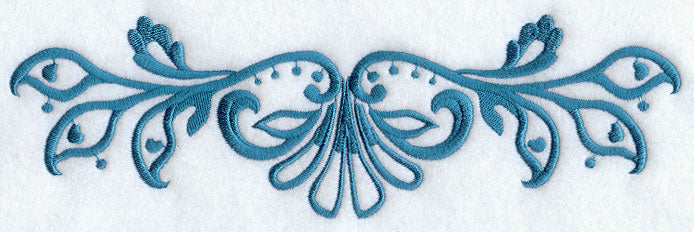 Damask Peacock Border