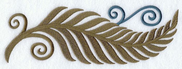 Fanciful Ferns Border