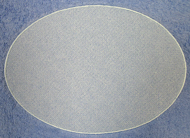 Oval (Embossed)