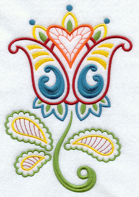 Proper Paisley Flower