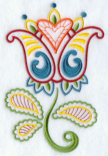 Proper Paisley Flower