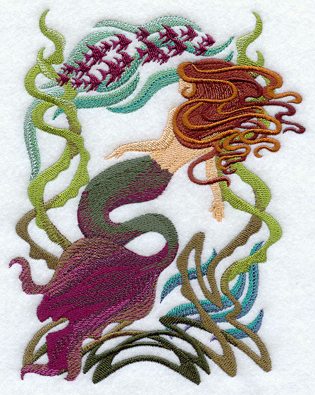 Art Nouveau Mermaid - Marina