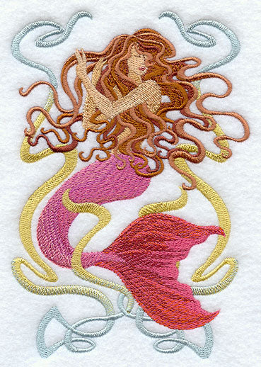 Art Nouveau Mermaid - Melody